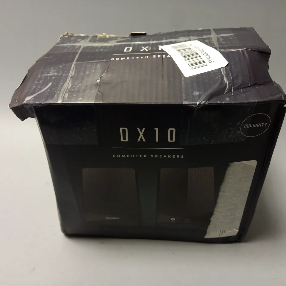 BOXED MAJORITY DX10 SPEAKERS