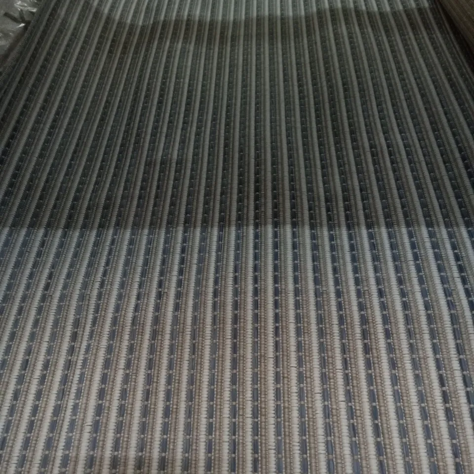 ARTEMPS FLATWEAVE GREY/BLUE RUG 115X160CM