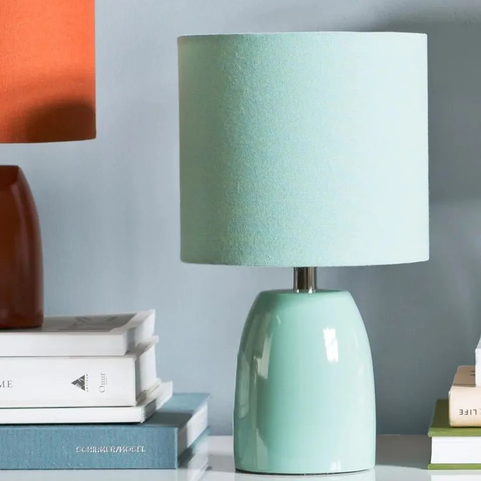 BOXED DEWHIRST 26cm TABLE LAMP (1 BOX)