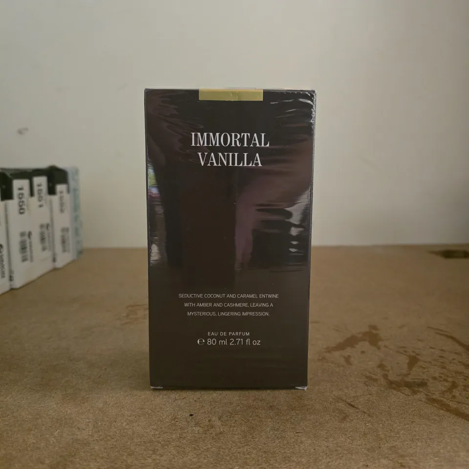SEALED ZARA IMMORTAL VANILLA 80ML EAU DE PARFUM