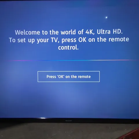 UNBOXED SHARP SMART TV 4K UHD 42" 4K ULTRA HD 42CJ2K