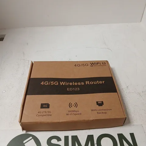 4G/5G WIRELESS ROUTER ED123 (BOXED)