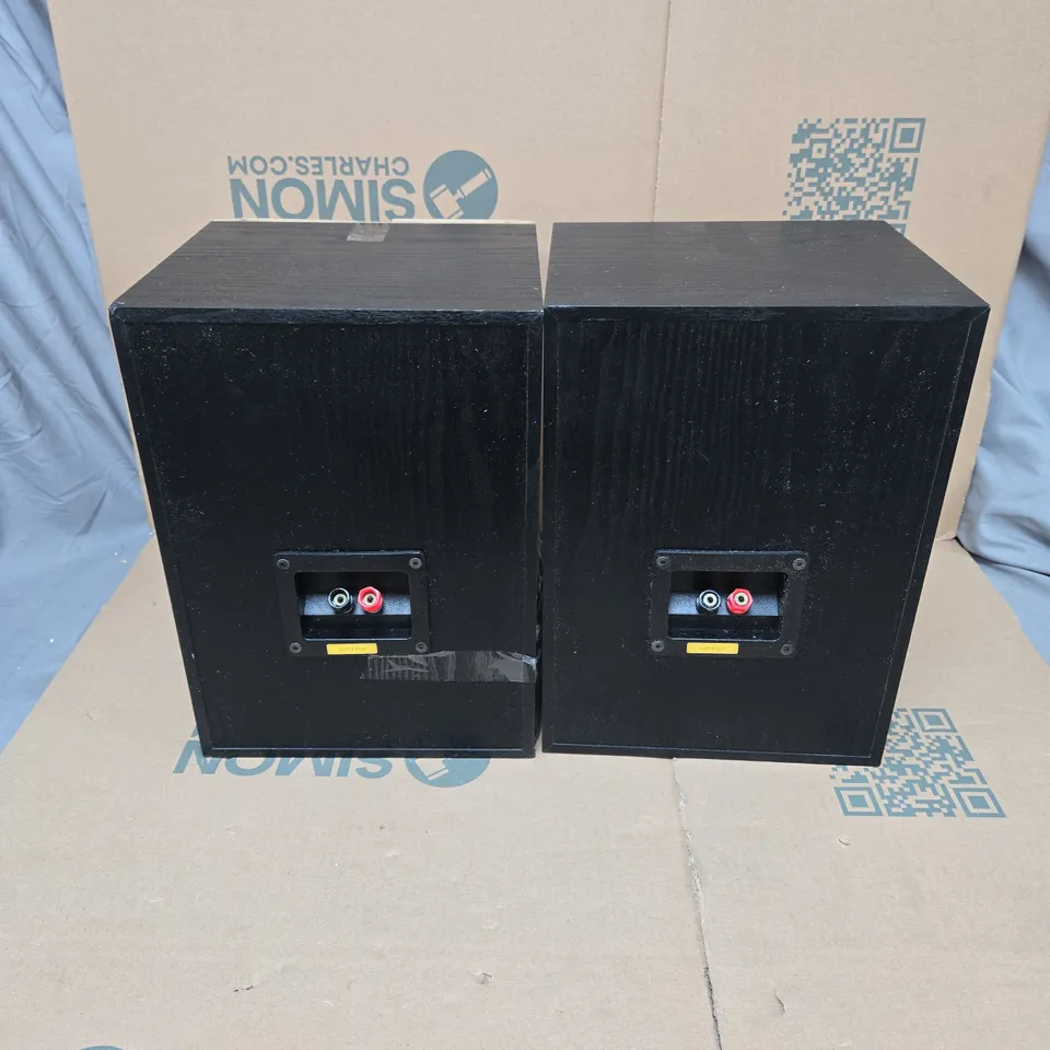 2 X JPW BLACK SPEAKERS, NO ACCESSORIES BOXED