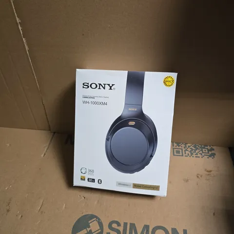 SONY WH-1000XM4 WIRELESS NOISE-CANCELLING HEADPHONES – BOXED