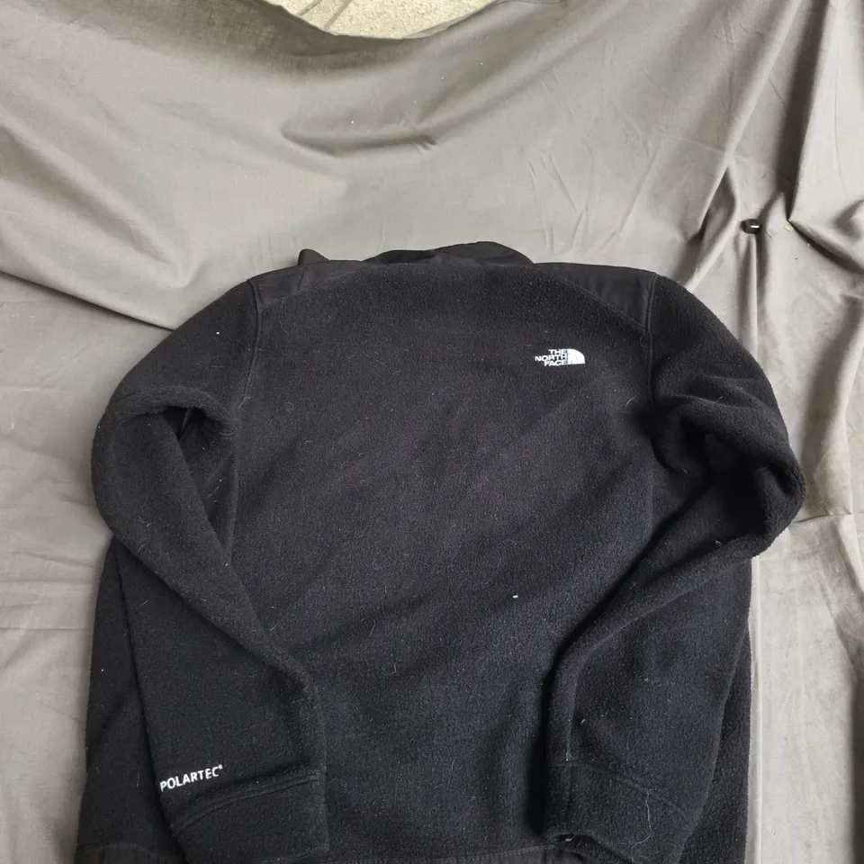THE NORTH FACE WOMEN'S FLEECE JACKET – BLACK, POLARTEC, UK 6-8 (XS)