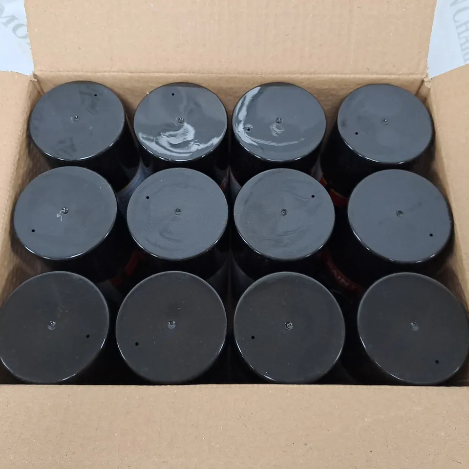 12 PAINTFACTORY HIGH TEMPERATURE COAL PAINT (12 x 400ml) - COLLECTION ONLY