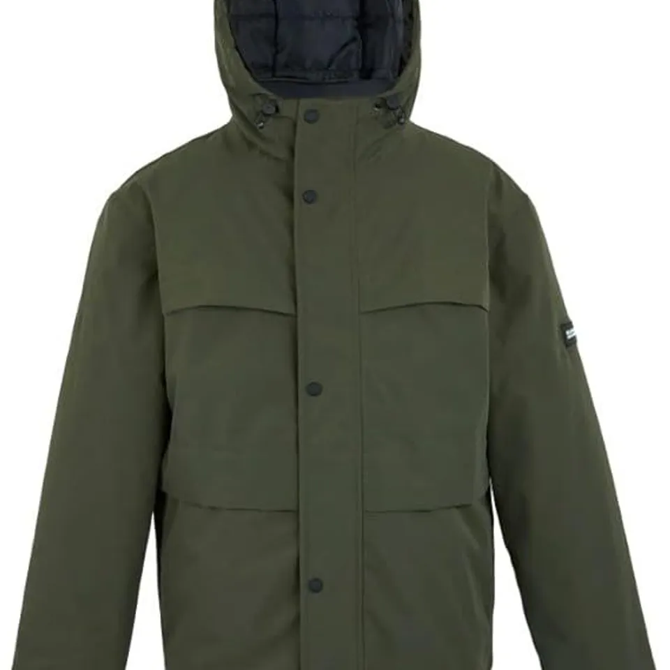 BRAND NEW REGATTA MENS RONIN II JACKET IN DARK KHAKI SIZE LARGE