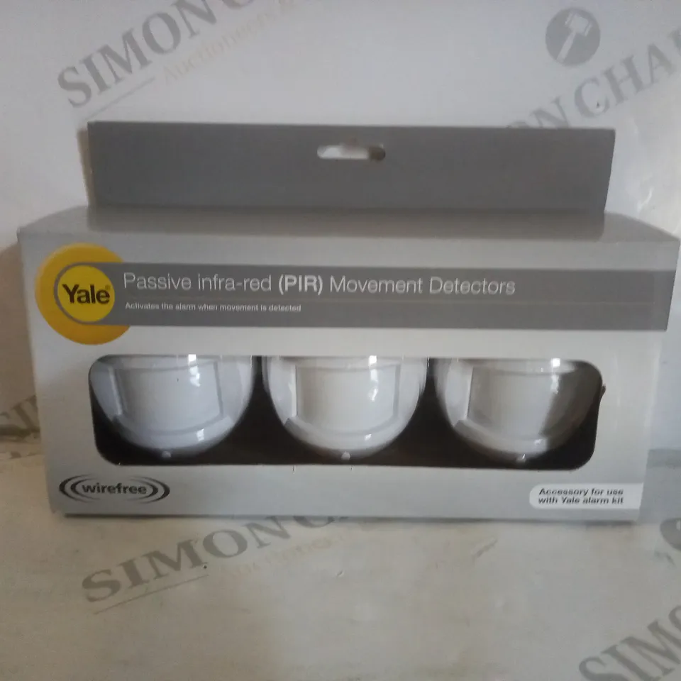 YALE PASSIVE INFRA-RED (PIR) MOVEMENT DETECTORS