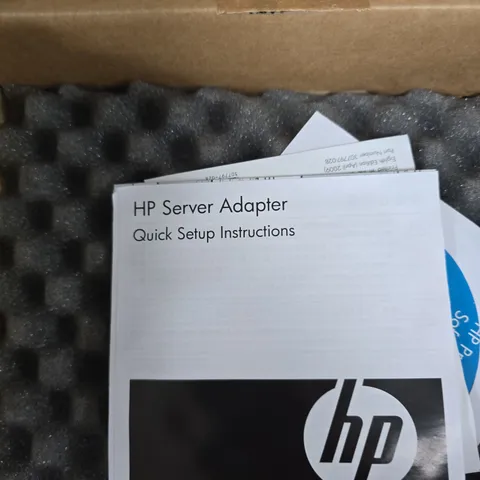 HP NC360T PCIE NETWORK ADAPTER CARD (WITH QUICK SETUP INSTRUCTIONS)