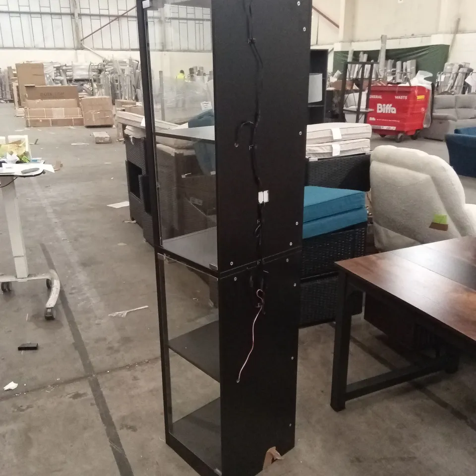 DESIGNER LED-LIT DISPLAY CABINET