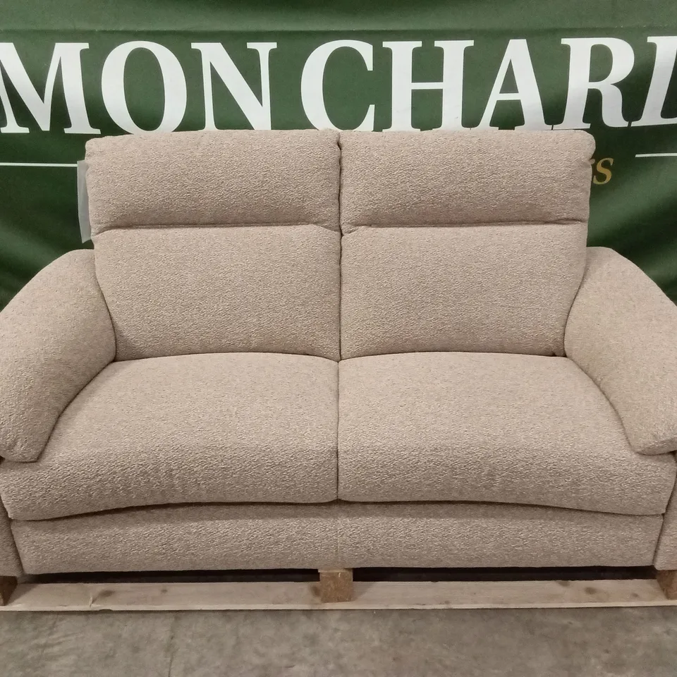 QUALITY DESIGNER ITALIAN MADE OLIVER FABRIC 2 SEATER MAXI SOFA