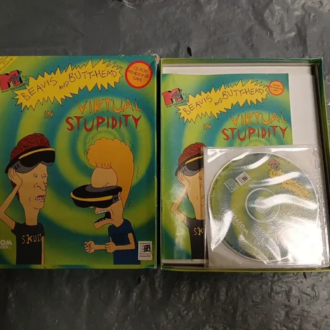 BEAVIS % BUTTHEAD VIRTUAL STUPIDTY FOR CD-ROM