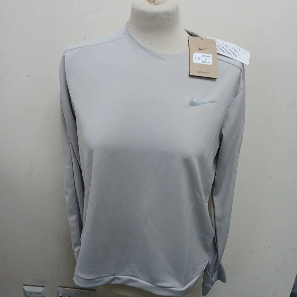 NIKE RUNNING WOMENS LONG SLEEVE TRAINING TOP - M