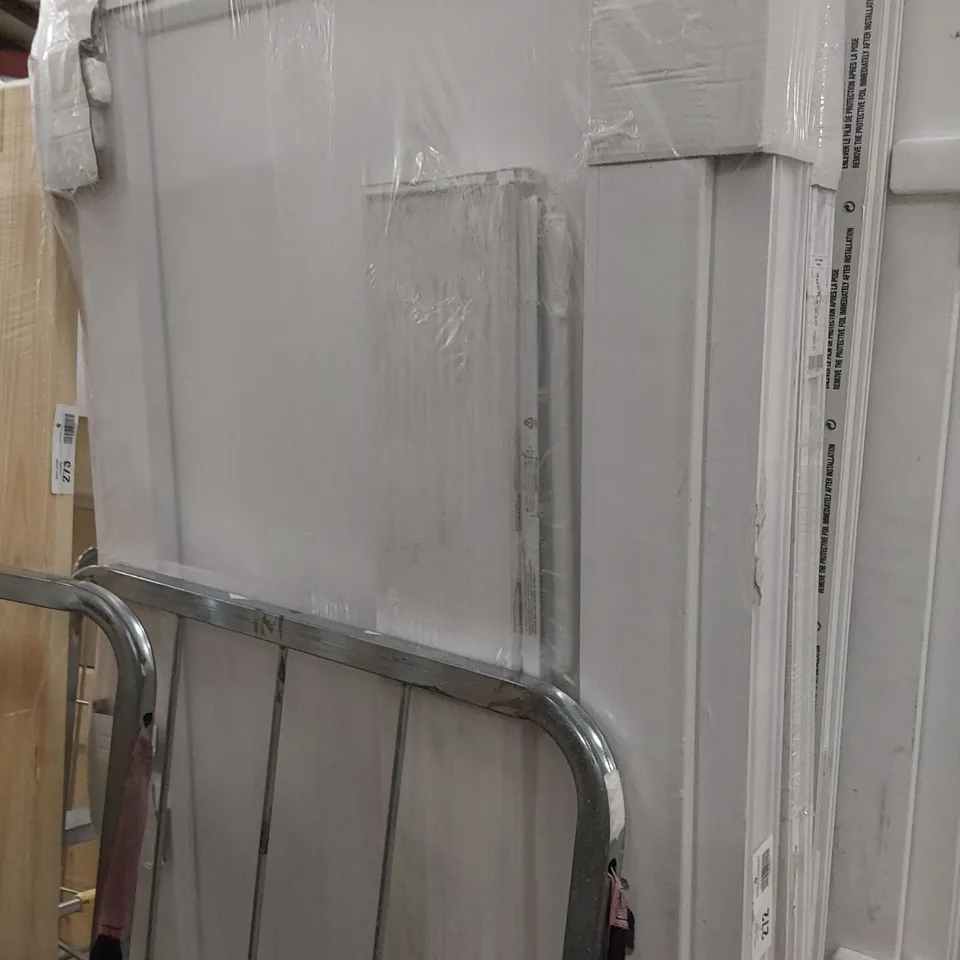 PVCU ONE PANEL NON GLAZE DOOR & FRAME LEFT HAND OPENING 2055 × 840mm