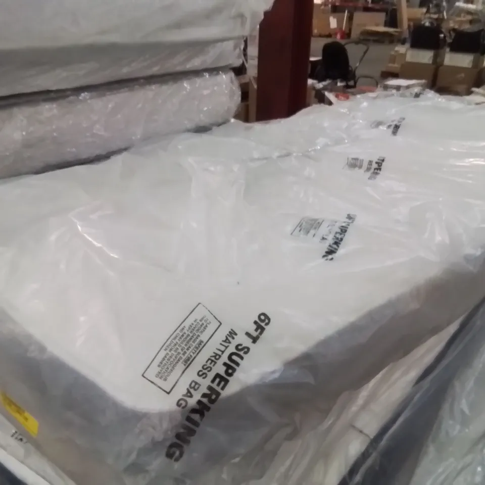 QUALITY BAGGED WILSON BEDS OPEN COIL SINGLE MATTRESS 