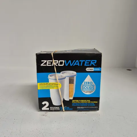 ZEROWATER REPLACEMENT WATER FILTER 2-PACK FOR ZEROWATER PITCHERS