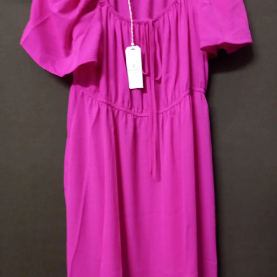 MAISON DE NIMES GYPSEY DRESS IN PINK - MEDIUM