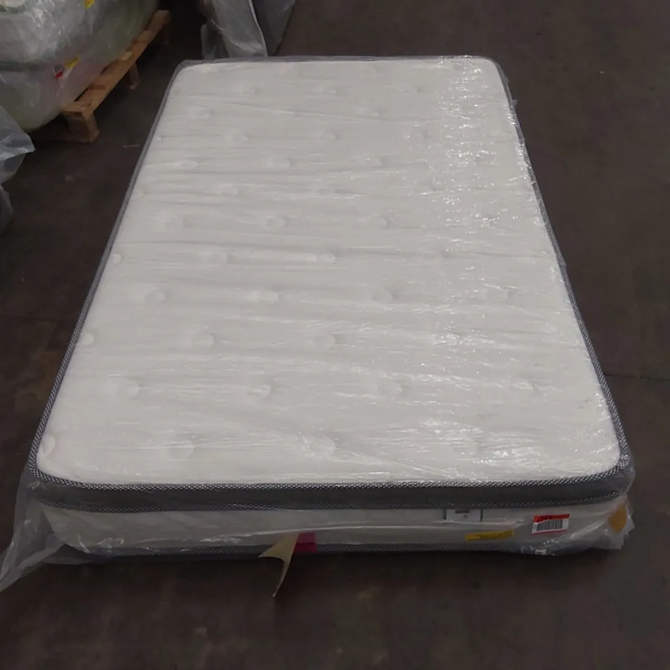 QUALITY BAGGED MURCIA PILLOW-TOP POCKET SPRUNG 120CM SMALL DOUBLE MATTRESS