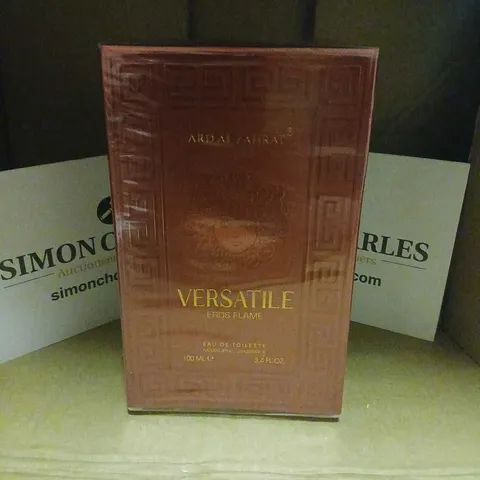 BOXED AND SEALED ARD AL ZAHRAT VERSATILE EROS FLAME EAU DE TOILETTE 100ML