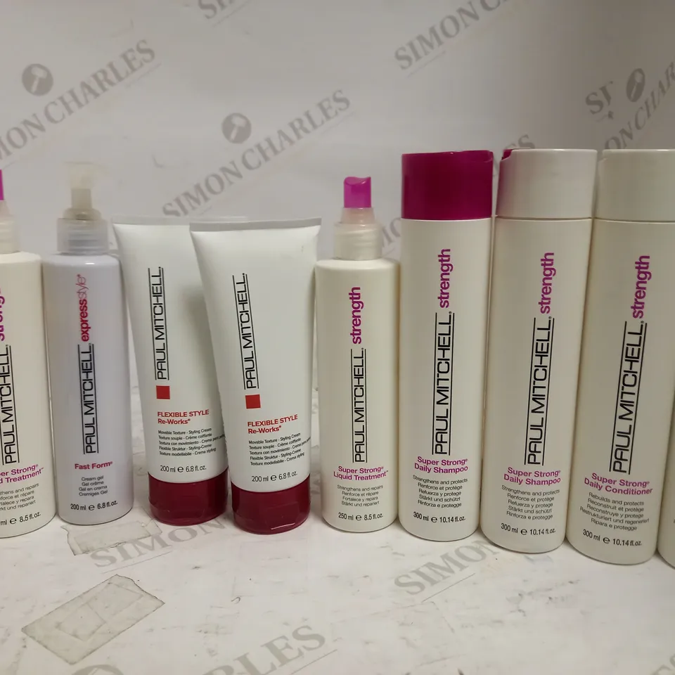 LOT OF 10 ASSORTED PAUL MITCHELL HAIR CARE PRODUCTS