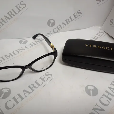 BOXED VERSACE DEMO ROUND LADIES EYEGLASSES