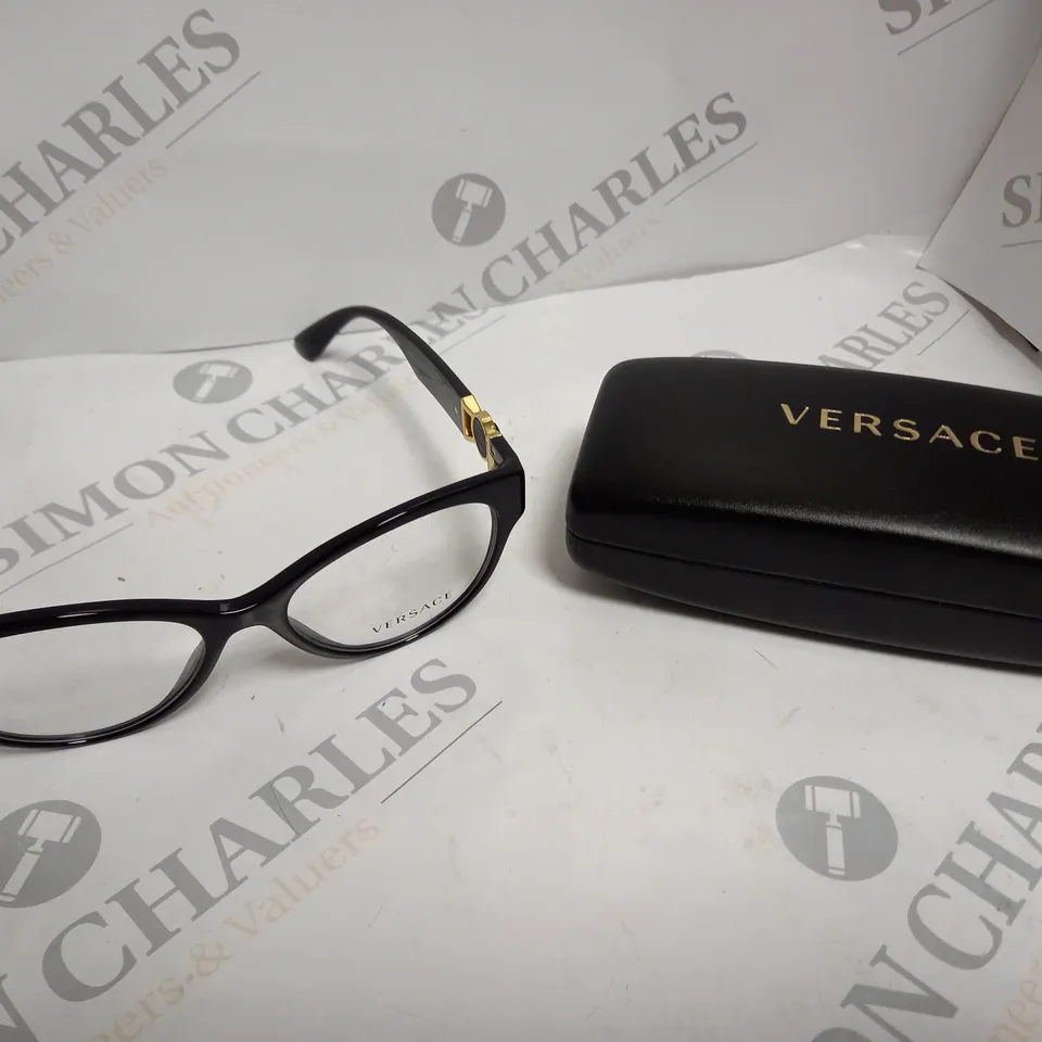 BOXED VERSACE DEMO ROUND LADIES EYEGLASSES