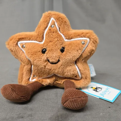 JELLYCAT I AM AMUSEABLE STAR COOKIE SOFT PLUSH