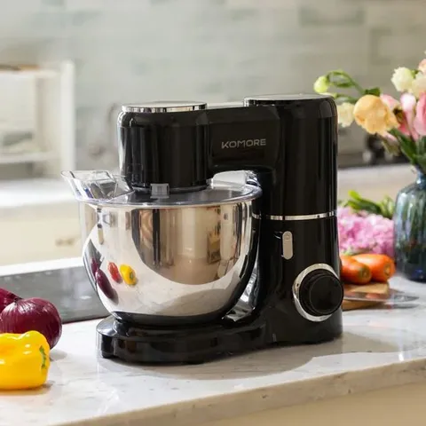 BOXED QUART STAND MIXER WITH BOWL AND ATTACHMENTS