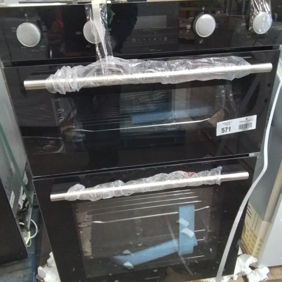 HISENSE BUILT IN OVEN AND GRILL IN BLACK