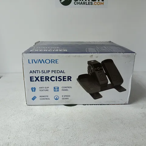 LIVMORE ANTI SLIP PEDAL EXERCISER BOXED