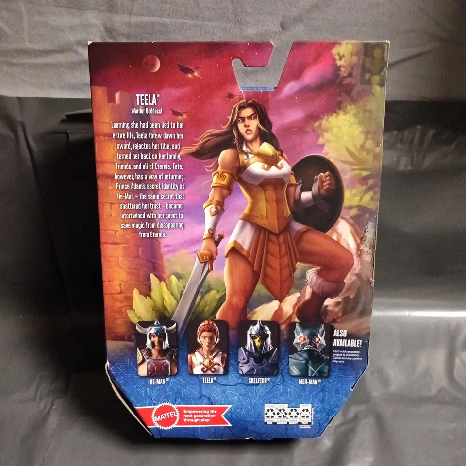 MASTERS OF THE UNIVERSE REVELATION TEELA ACTION FIGURE – BOXED, MATTEL