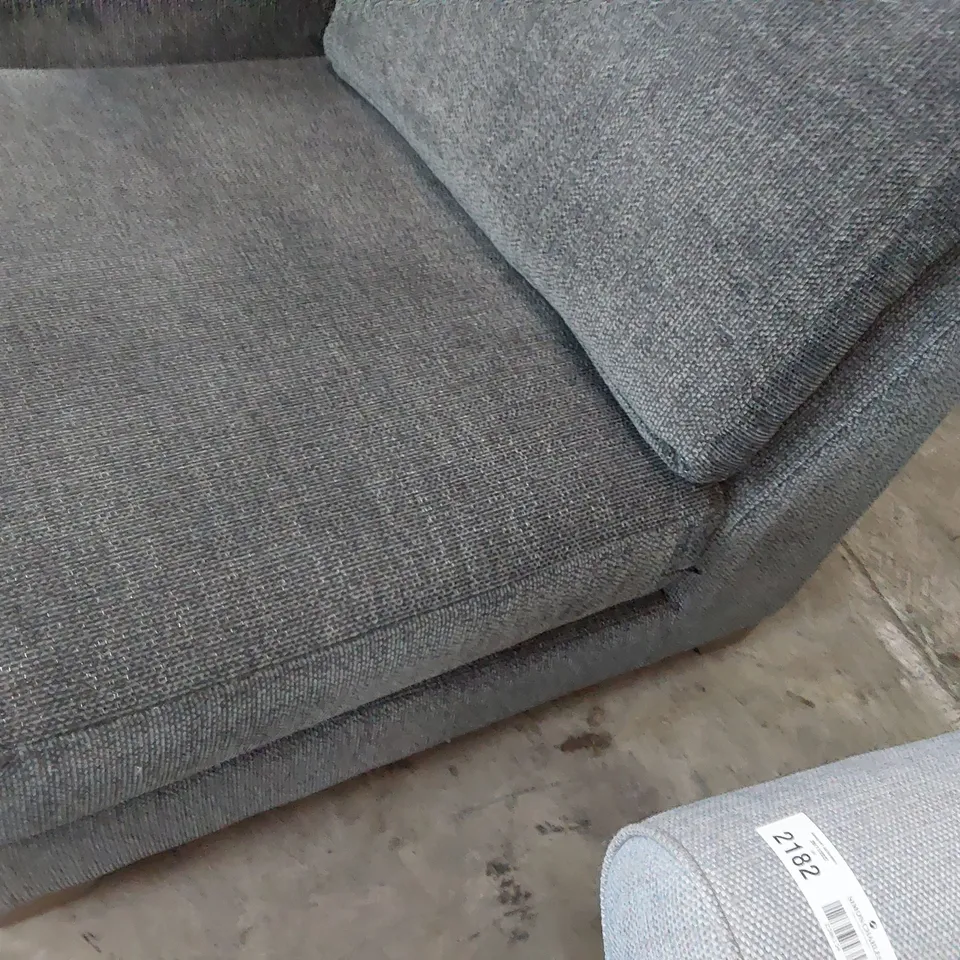 QUALITY BRITISH DESIGNER LOUNGE Co. SECTION CHARCOAL FABRIC