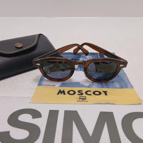 MOSCOT LEMTOSH SUNGLASSES – BROWN TORTOISESHELL, NYC ORIGINALS