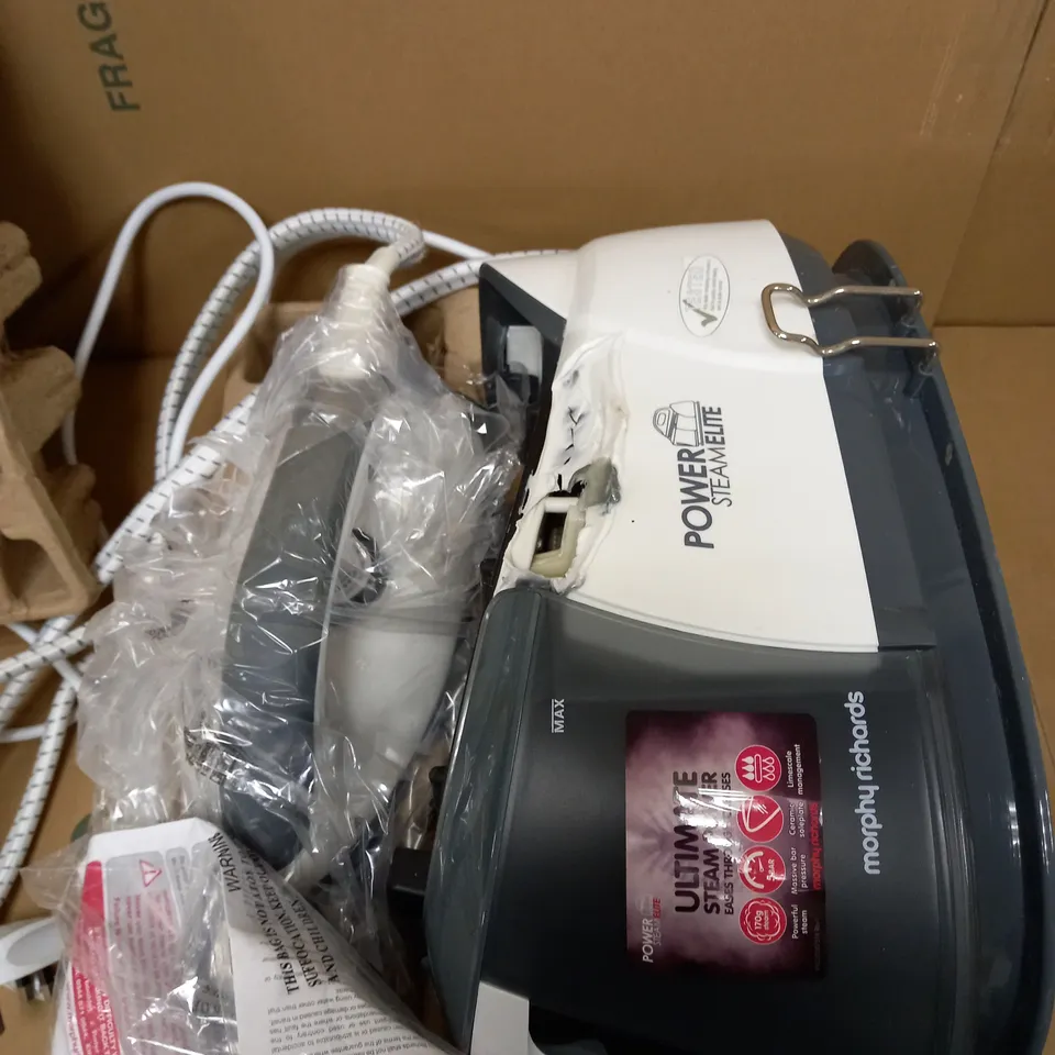 MORPHY RICHARDS POWER STEAM ELITE STEAM GENERATOR IRON GREY 