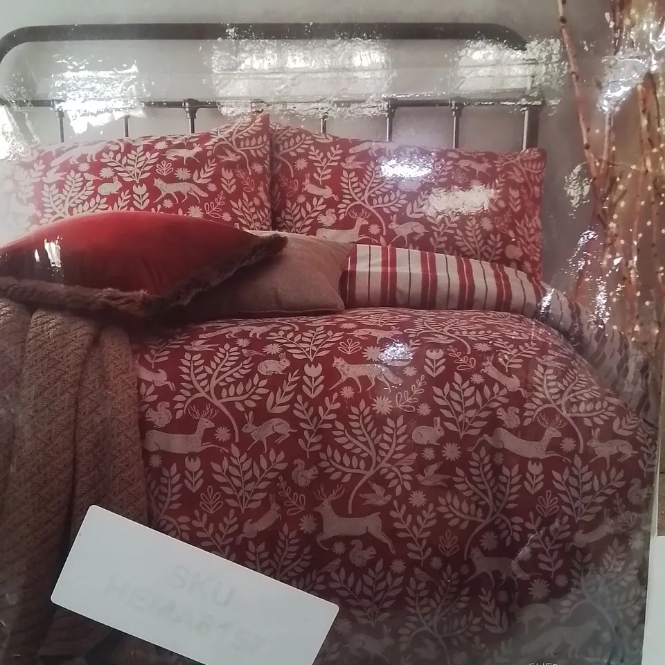 BRAND NEW CREATIVE CLOTH KINGSIZE DUVET COVER SET 