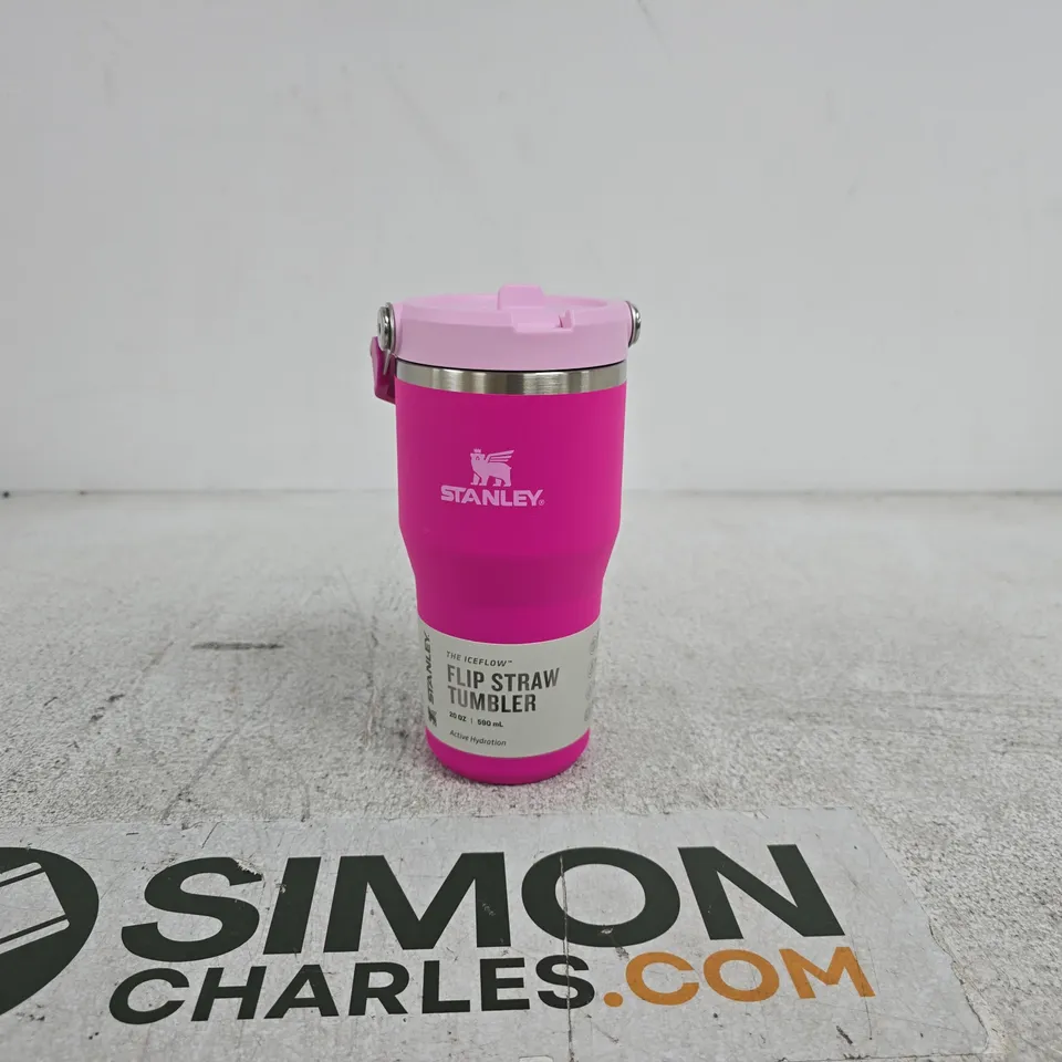 STANLEY FLIP STRAW TUMBLER 20 OZ – PINK