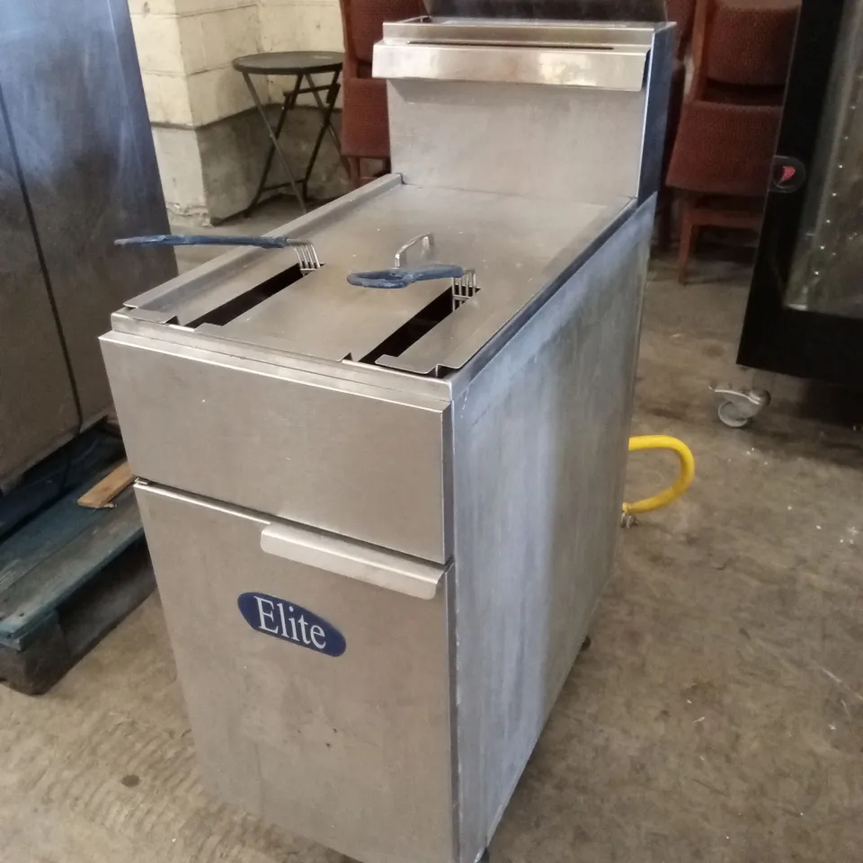 ELITE TWIN BASKET GAS FRYER