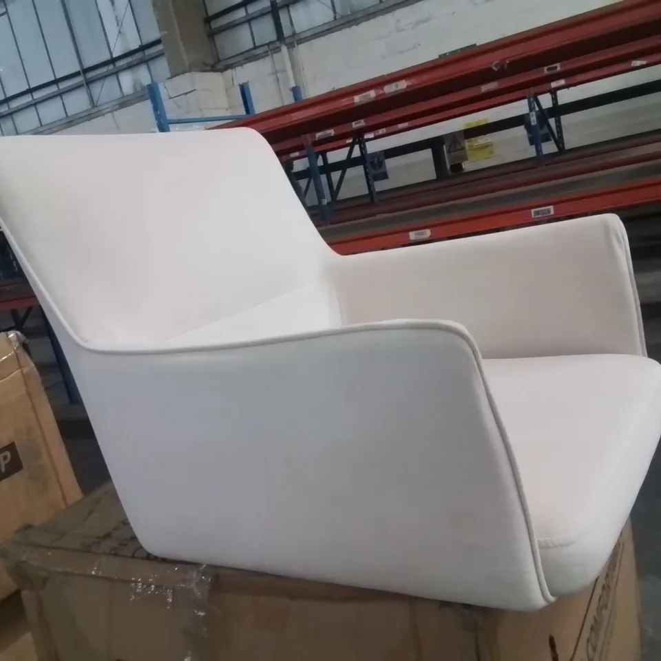 BOXED EBERN SET OF TWO IVOR VELVET DINING CHAIRS
