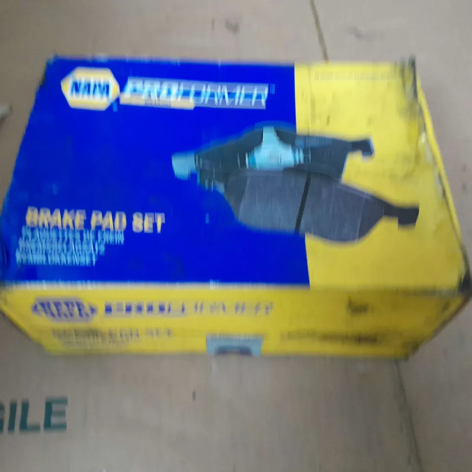 NAPA PROFORMER BRAKE PAD SET PBP7284