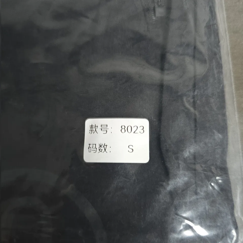 RHUDE BLACK SWIMSHORTS – SIZE S 