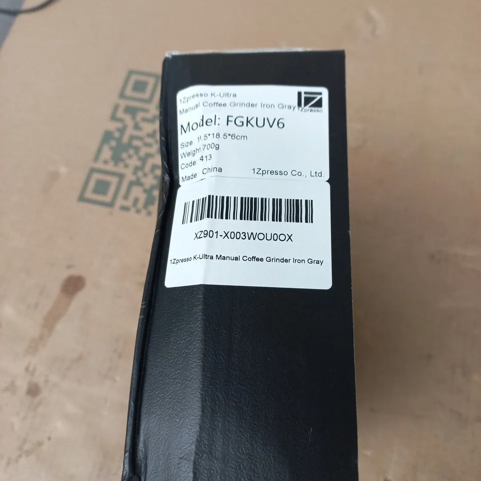1ZPRESSO K-ULTRA MANUAL COFFEE GRINDER – IRON GRAY