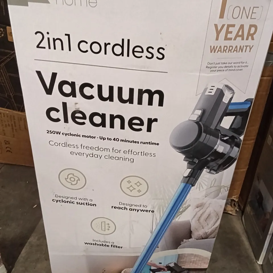 BOXED KEPLIN 2IN1 CORDLESS VACUUM CLEANER 