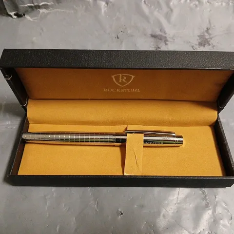 RUCKSTUHL STAINLESS STEEL LUXURY PEN