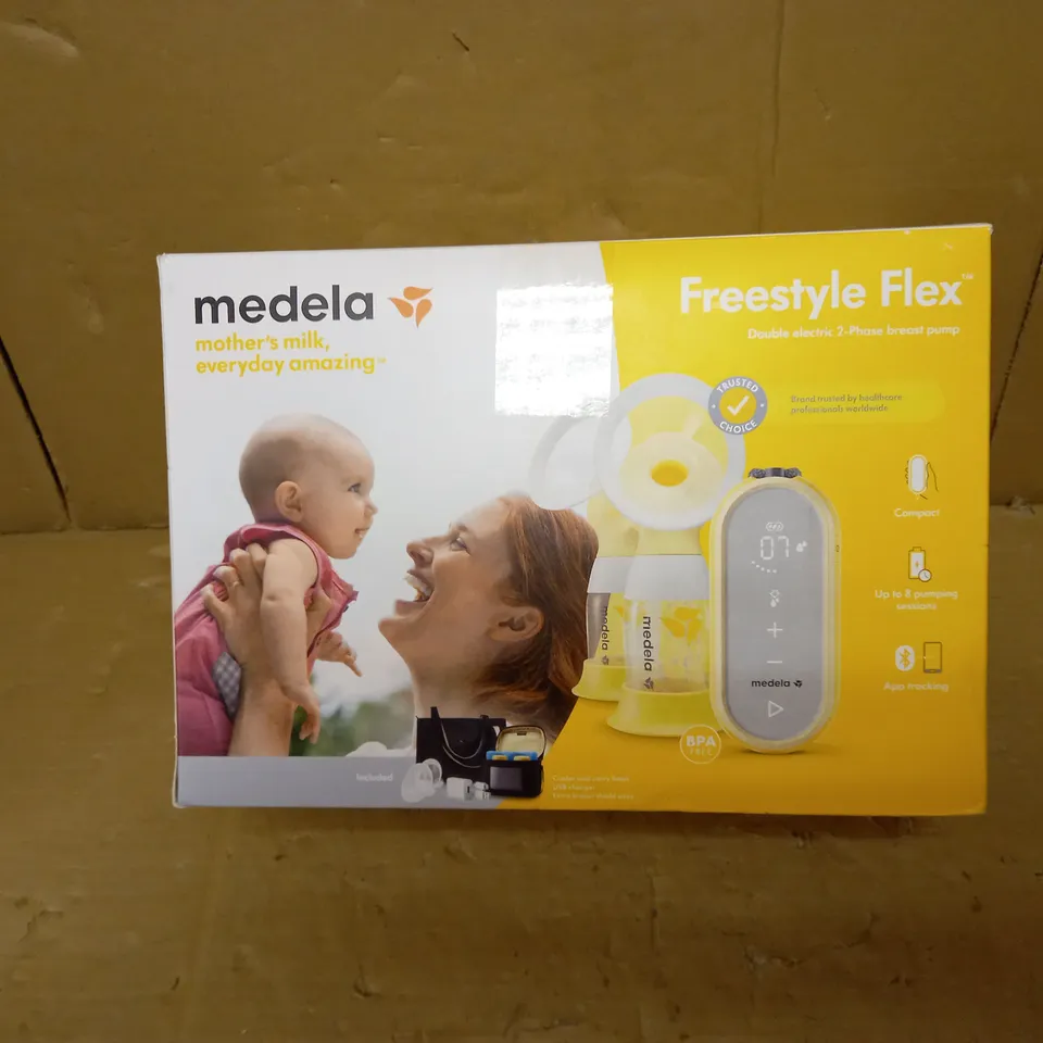 BOXED MEDELA FREESTYLE FLEX 2 PHASE BREAST PUMP