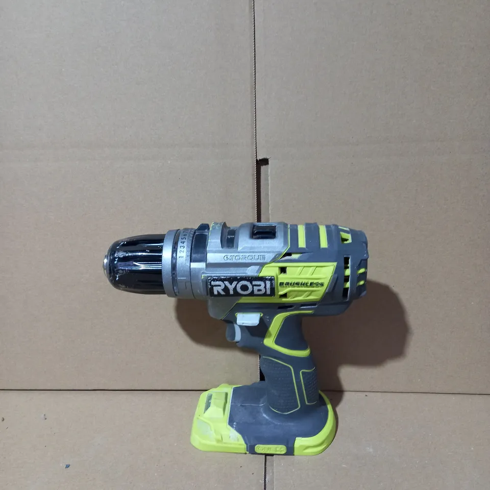 RYOBI 18V BRUSHLESS PERCUSSION DRILL (NO BATTERY)