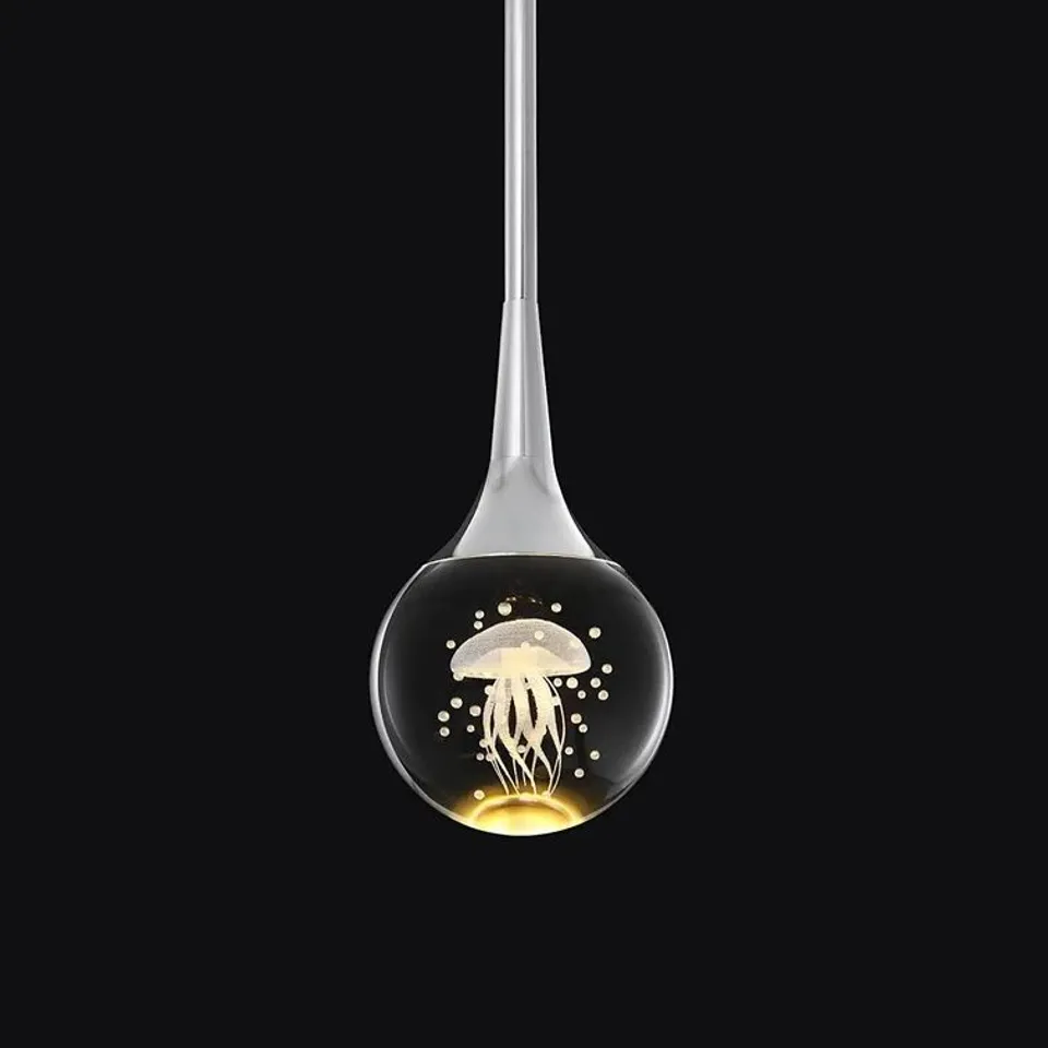 BOXED DELACERDA 1-LIGHT LED SINGLE PENDANT - GOLD (1 BOX)