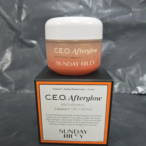 SUNDAY RILEY C.E.O. AFTERGLOW BRIGHTENING VITAMIN C CREAM 50G