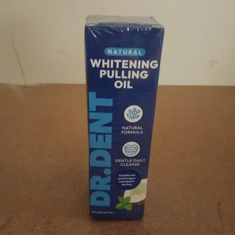 BOXED AND SEALED DR.DENT WHITENING PULLING OIL (237ML)