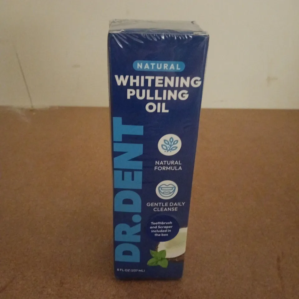 BOXED AND SEALED DR.DENT WHITENING PULLING OIL (237ML)