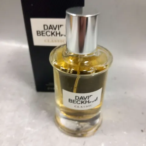 BOXED DAVID BECKHAM CLASSIC EAU DE TOILETTE 40ML